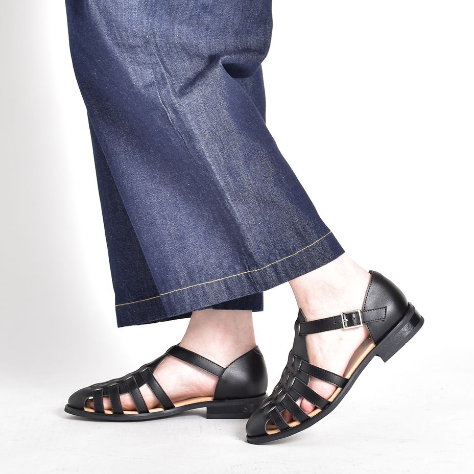 シュベック SVEC レザーグルカサンダル