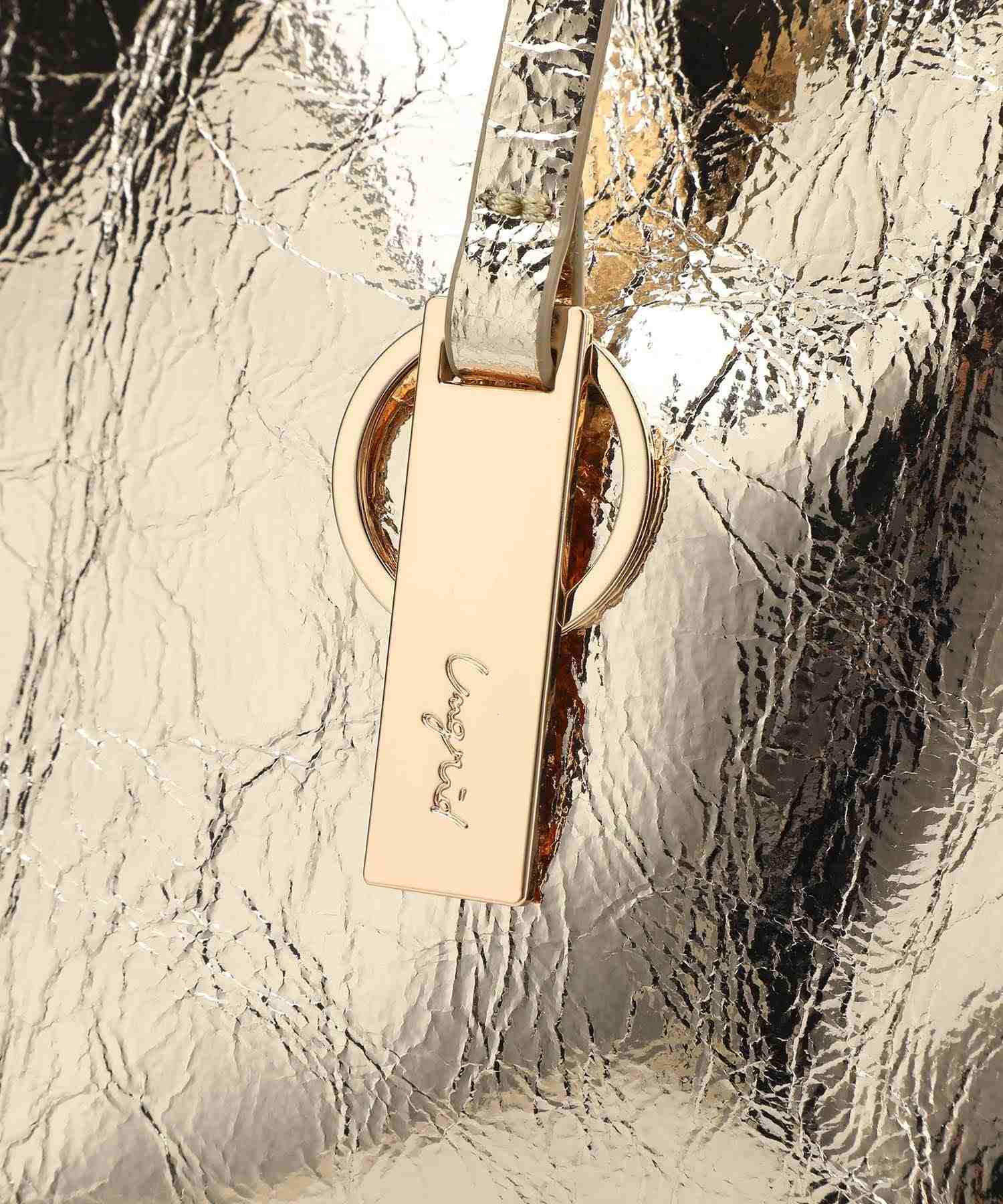 アングリッド Ungrid メタリック 軽量マルシェバッグ