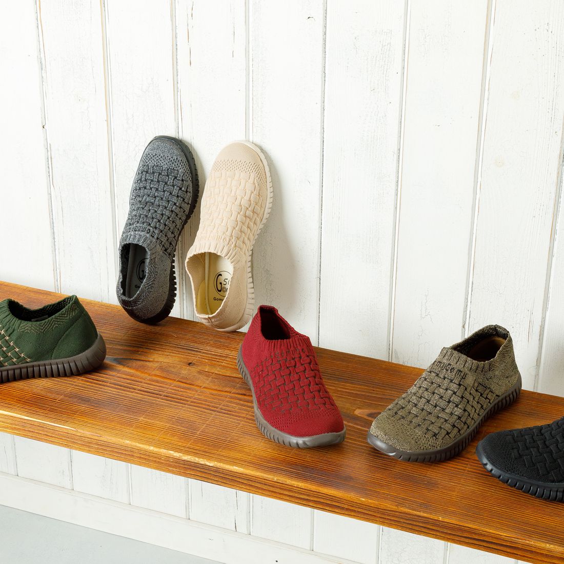 ゴムゴム Gomu56 ニットスニーカー