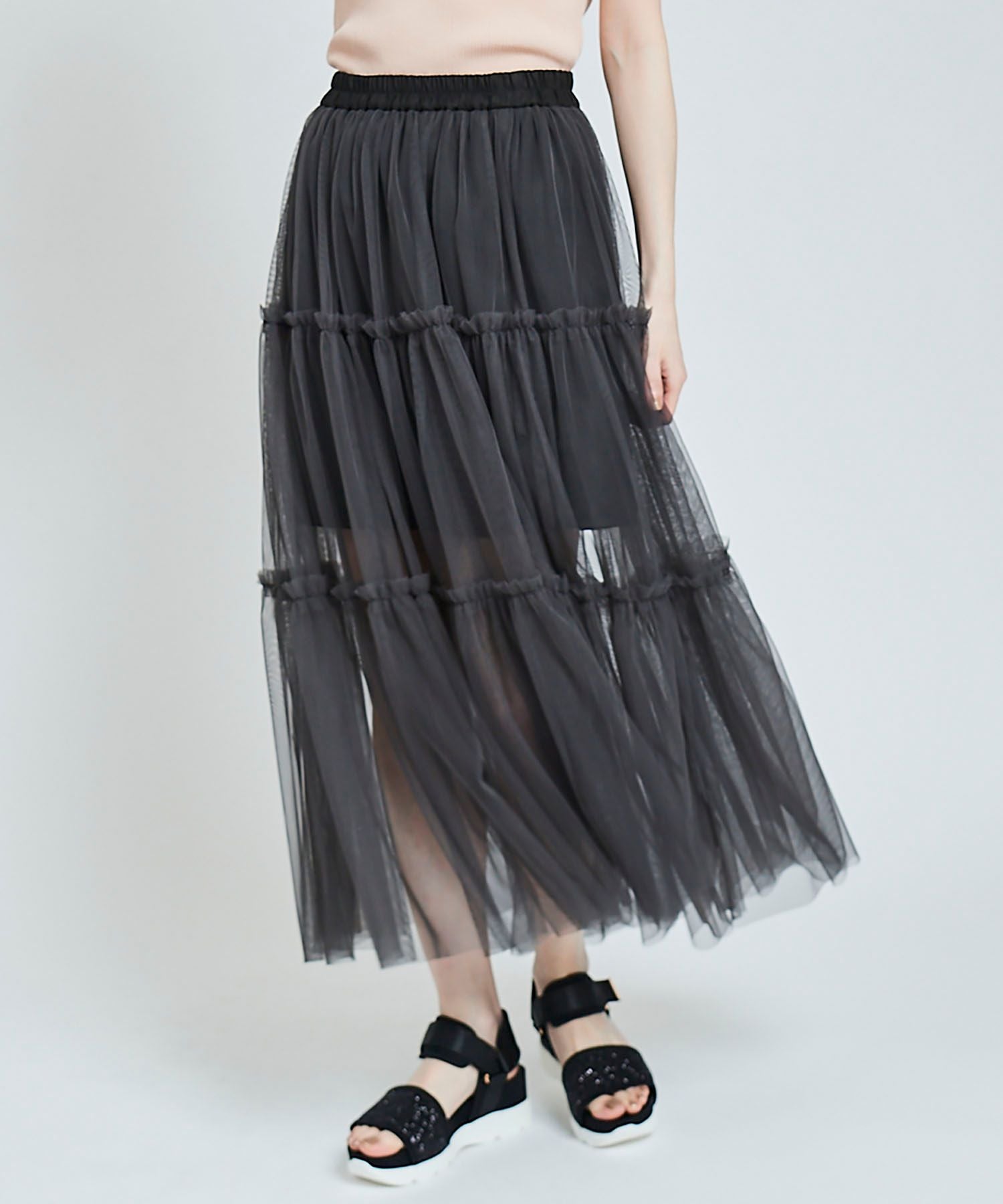 トランテアン ソン ドゥ モード 31 Sons de mode チュール×ミニスカート