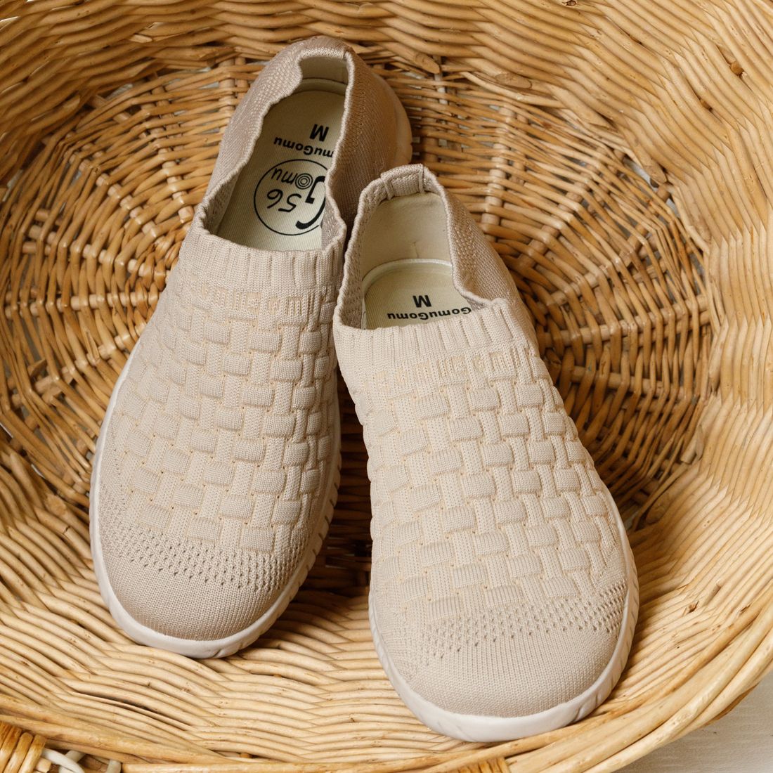 ゴムゴム Gomu56 ニットスニーカー