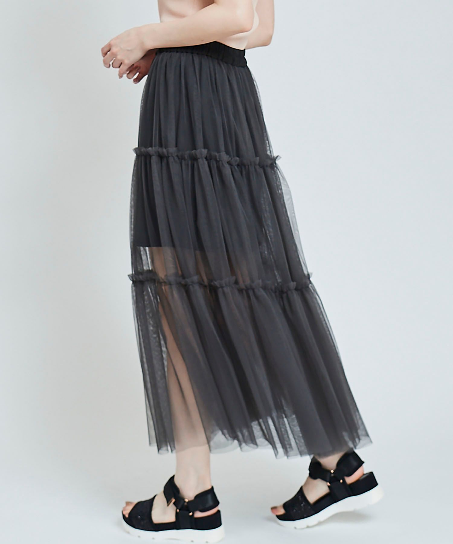 トランテアン ソン ドゥ モード 31 Sons de mode チュール×ミニスカート