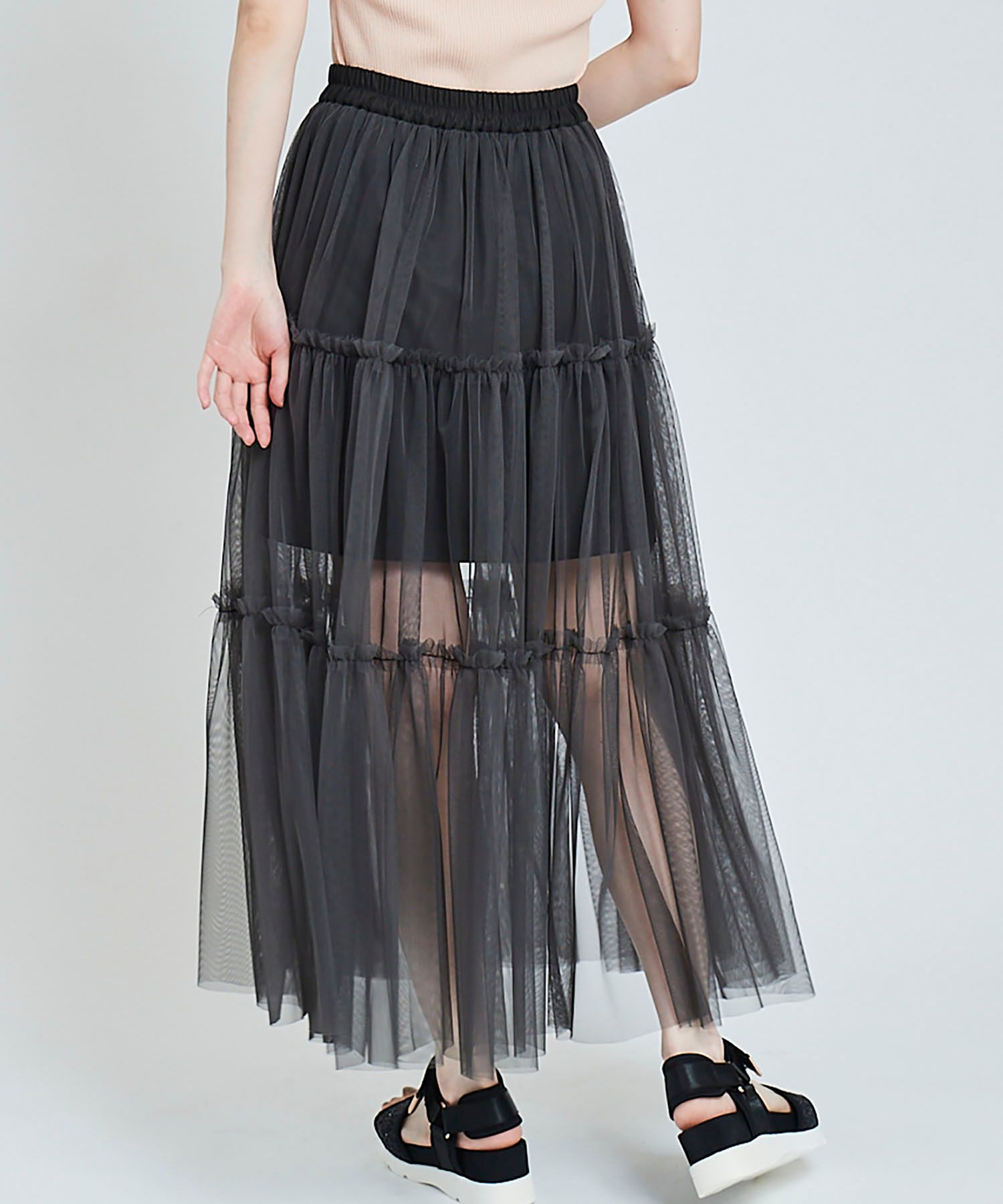 トランテアン ソン ドゥ モード 31 Sons de mode チュール×ミニスカート