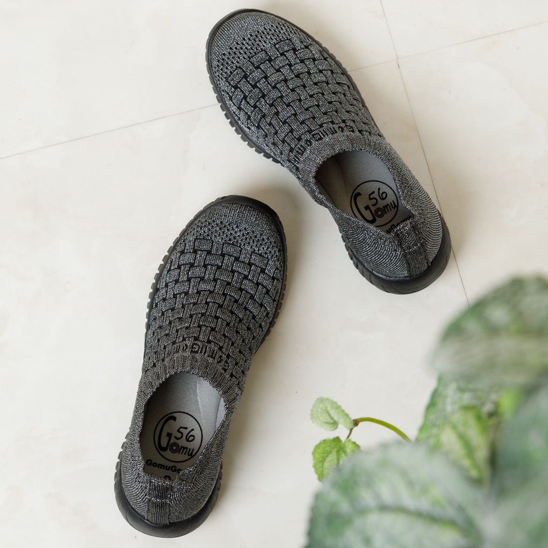 ゴムゴム Gomu56 ニットスニーカー