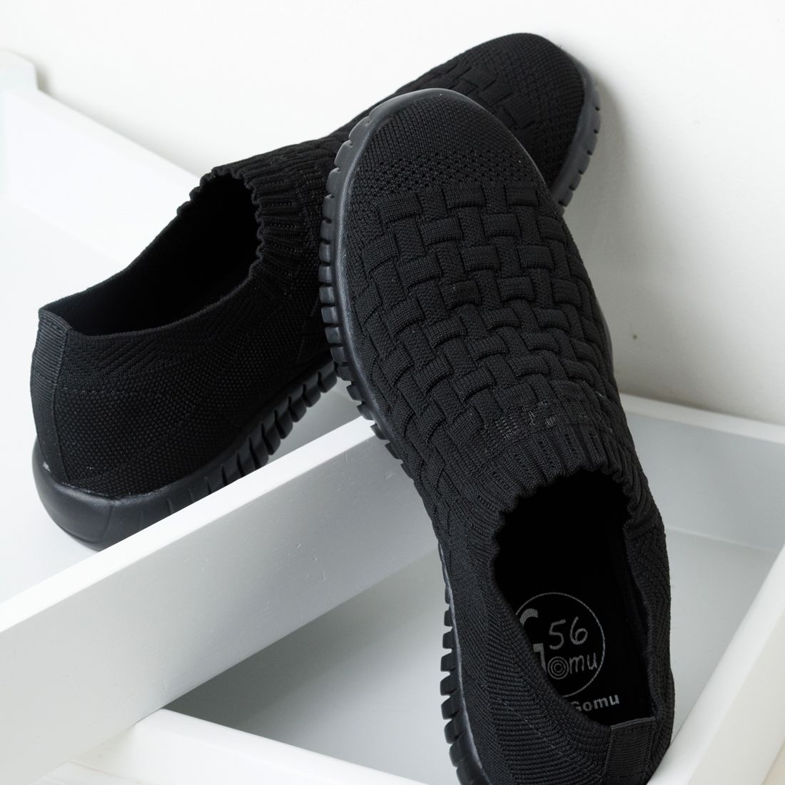 ゴムゴム Gomu56 ニットスニーカー