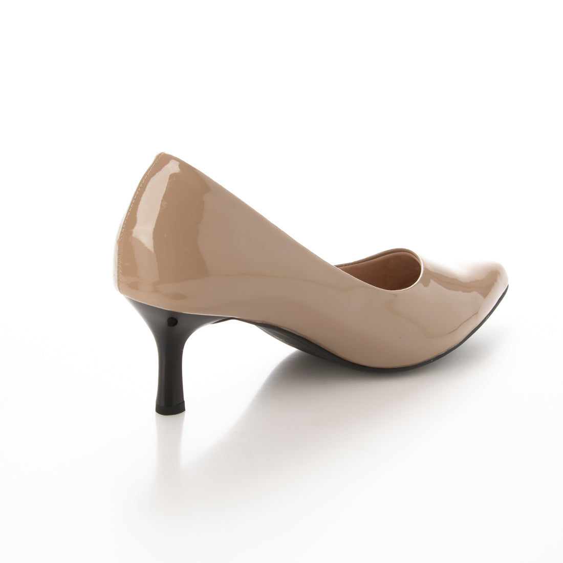 メヌエ Menue ふわっふわの履き心地 ポインテッドトゥ パンプス (2034グレージュen) 2034グレージュen