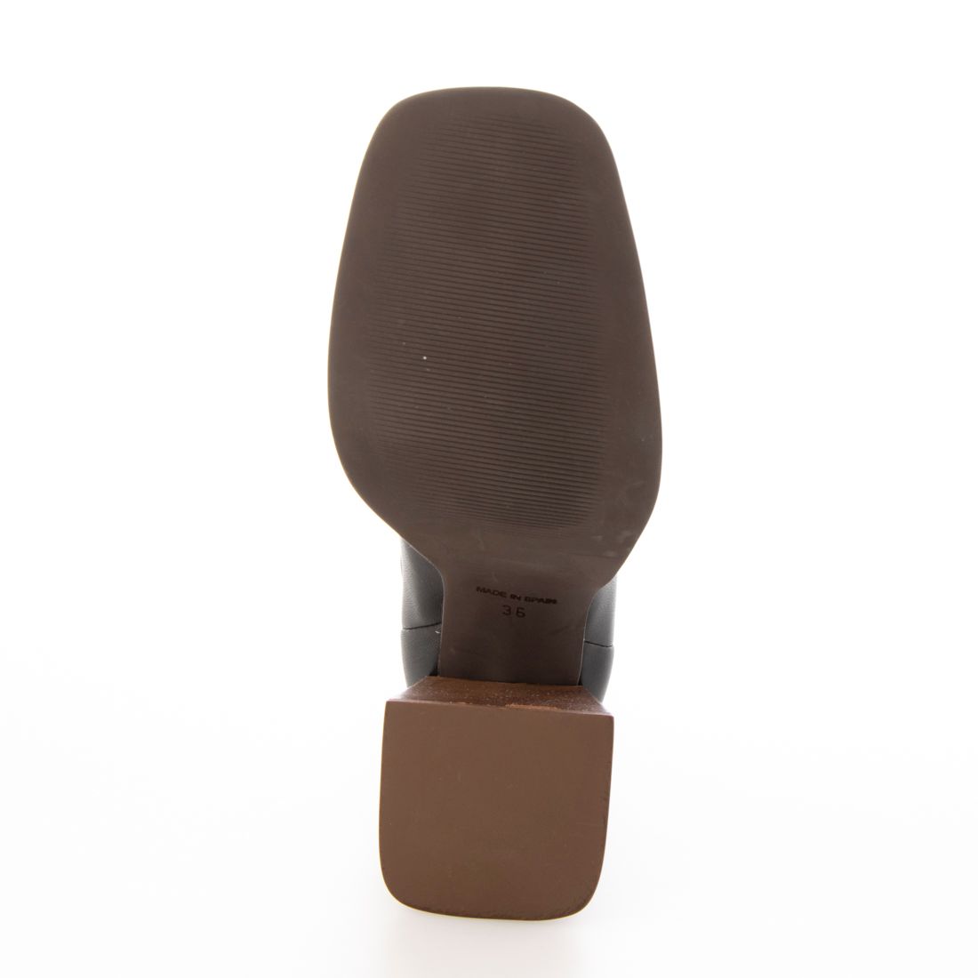 アンヘル アラルコン ANGEL ALARCON チャンキーヒールストレッチブーツ