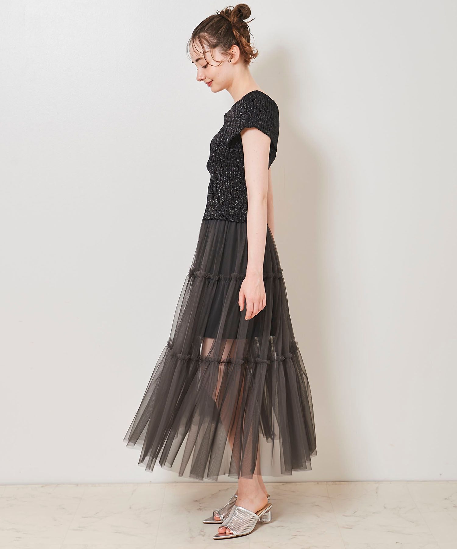 トランテアン ソン ドゥ モード 31 Sons de mode チュール×ミニスカート