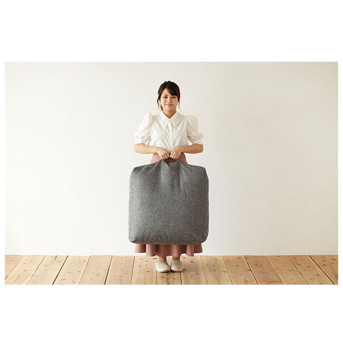 バックヤードファミリー BACKYARD FAMILY repos calme ルポカルム クッションになる掛ふとん収納ケース