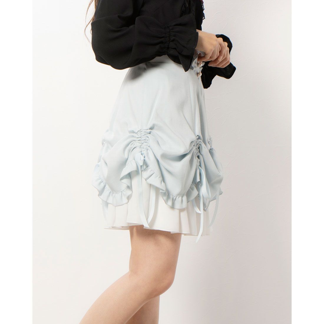 シークレットハニー Secret Honey シャーリングリボンスカート