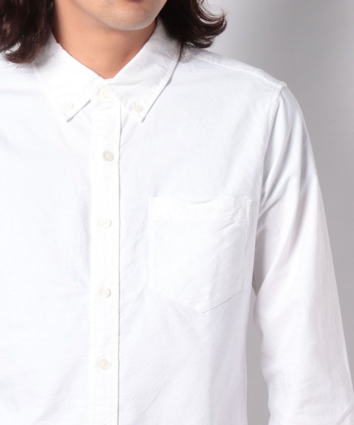 インクルーシブ In'crewsive オックスシャンブレー 長袖シャツ