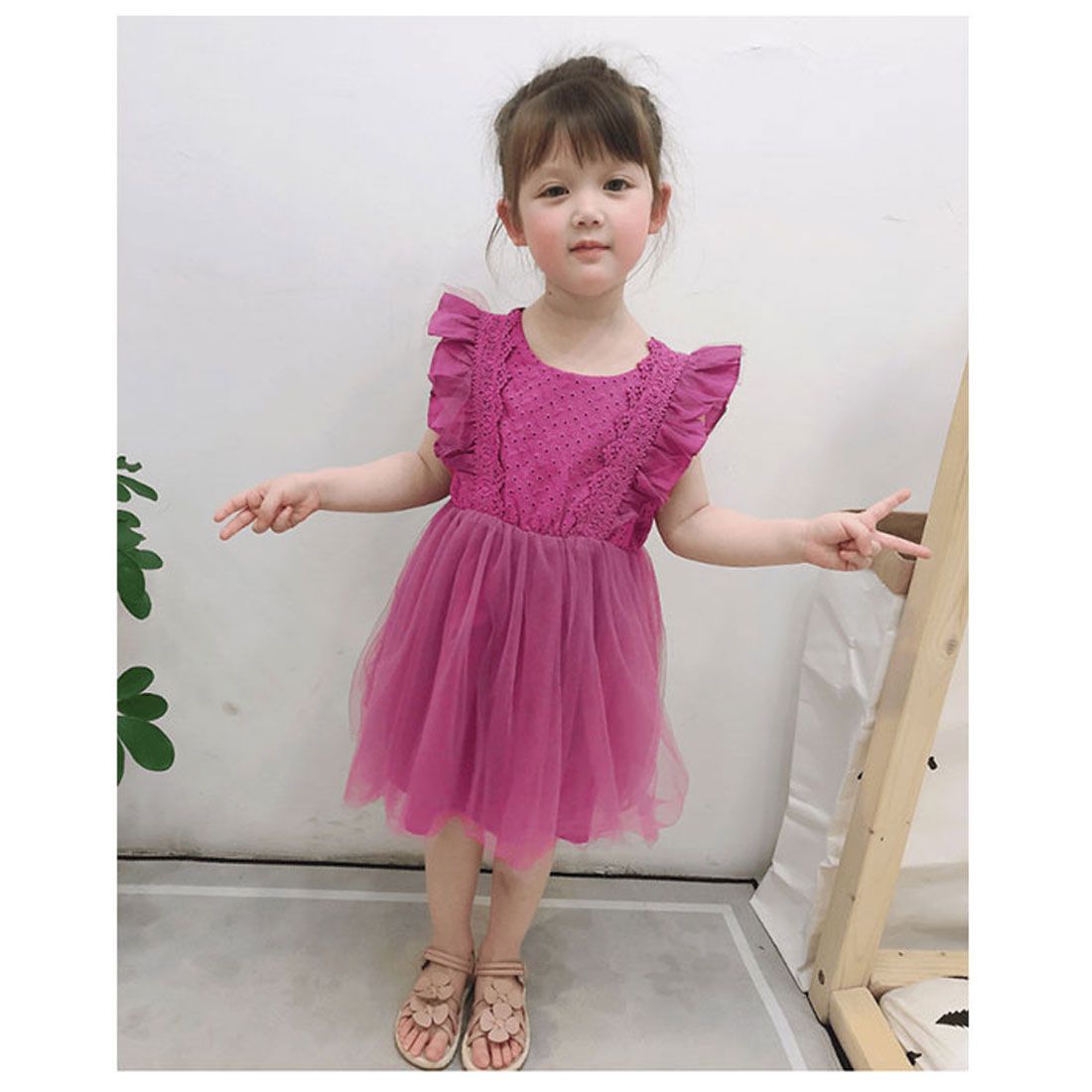 バックヤードファミリー BACKYARD FAMILY キッズ ワンピース子供ドレス nb3010