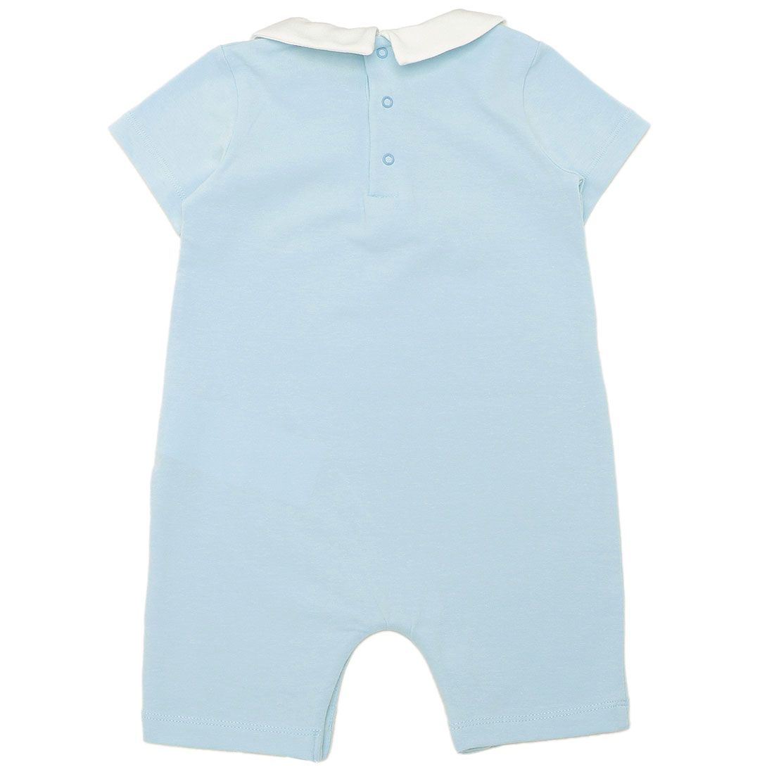 モスキーノ MOSCHINO ベビー服 ベビー用品 テディベア ロンパース 帽子 ブルー キッズ MOSCHINO MMY056 LBA00 40304【返品不可商品】