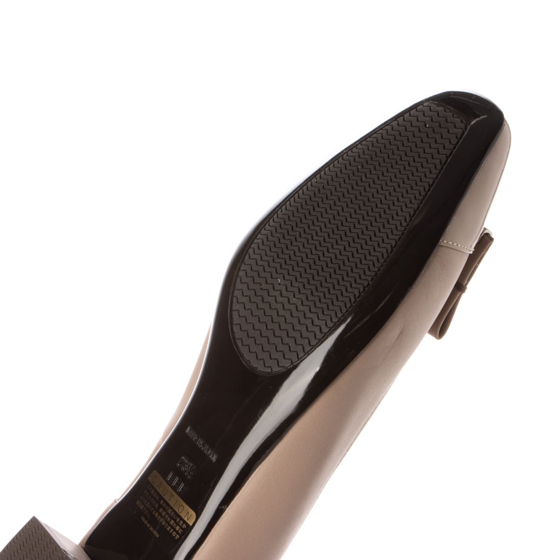 リズ ラフィーネ Riz raffinee 【3E】ローヒールスクエアパンプス