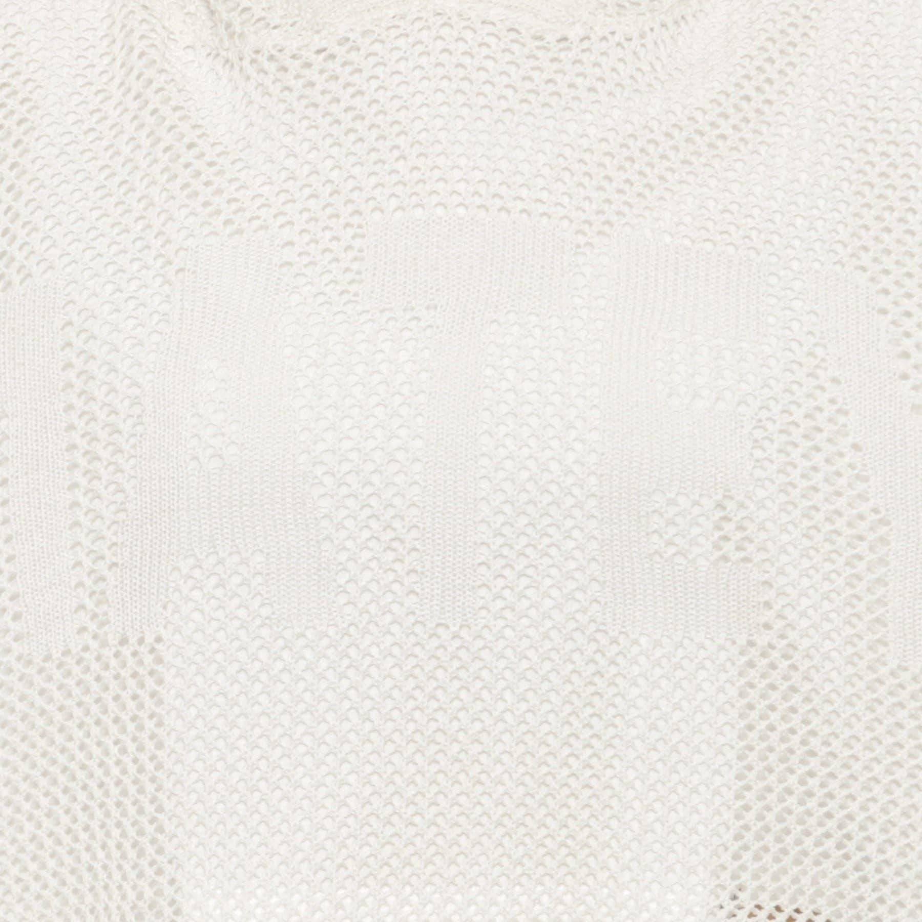 ピンク ラテ PINK-latte 【2点SET・洗える】フードロゴメッシュニット