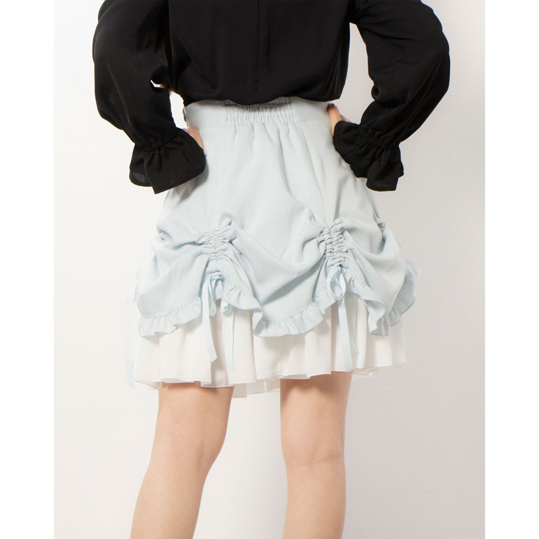 シークレットハニー Secret Honey シャーリングリボンスカート