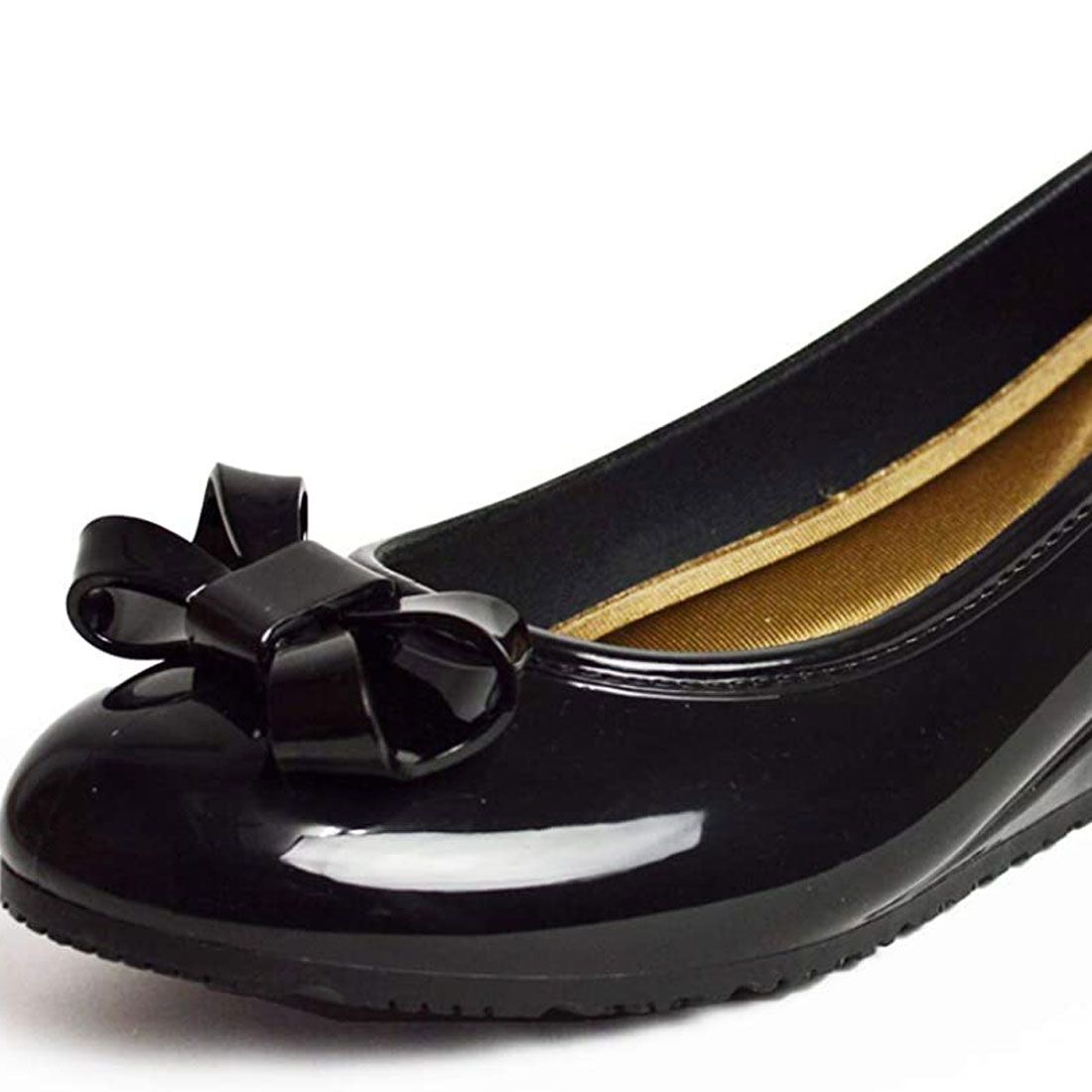 エンジェルフィット Angel FiT レインシューズ パンプス レディース 防水 防滑 レイン ローファー