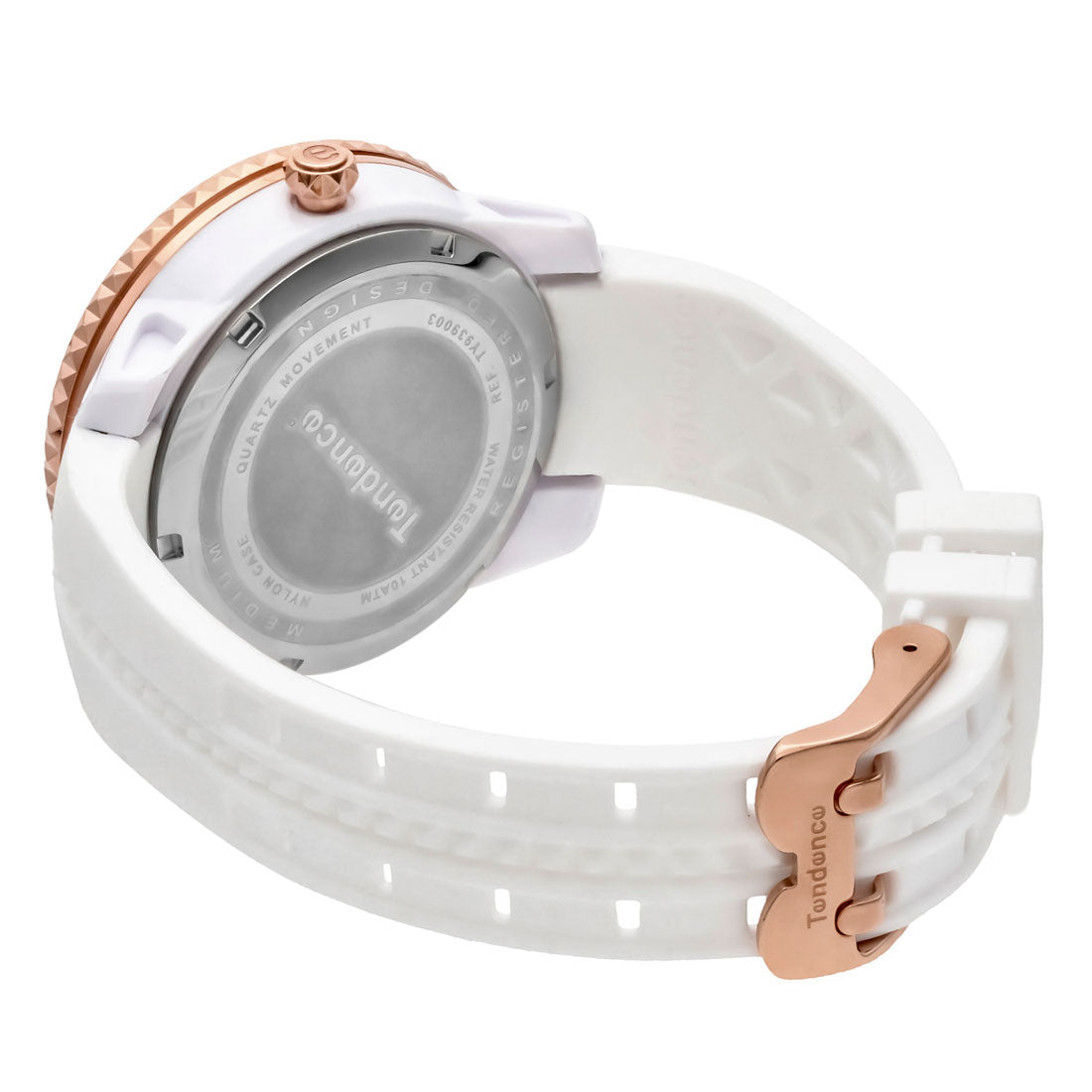 テンデンス TENDENCE ガリバーミディアム ユニセックス 時計 TY939003 クォーツ ホワイト シリコン (ホワイト) ホワイト