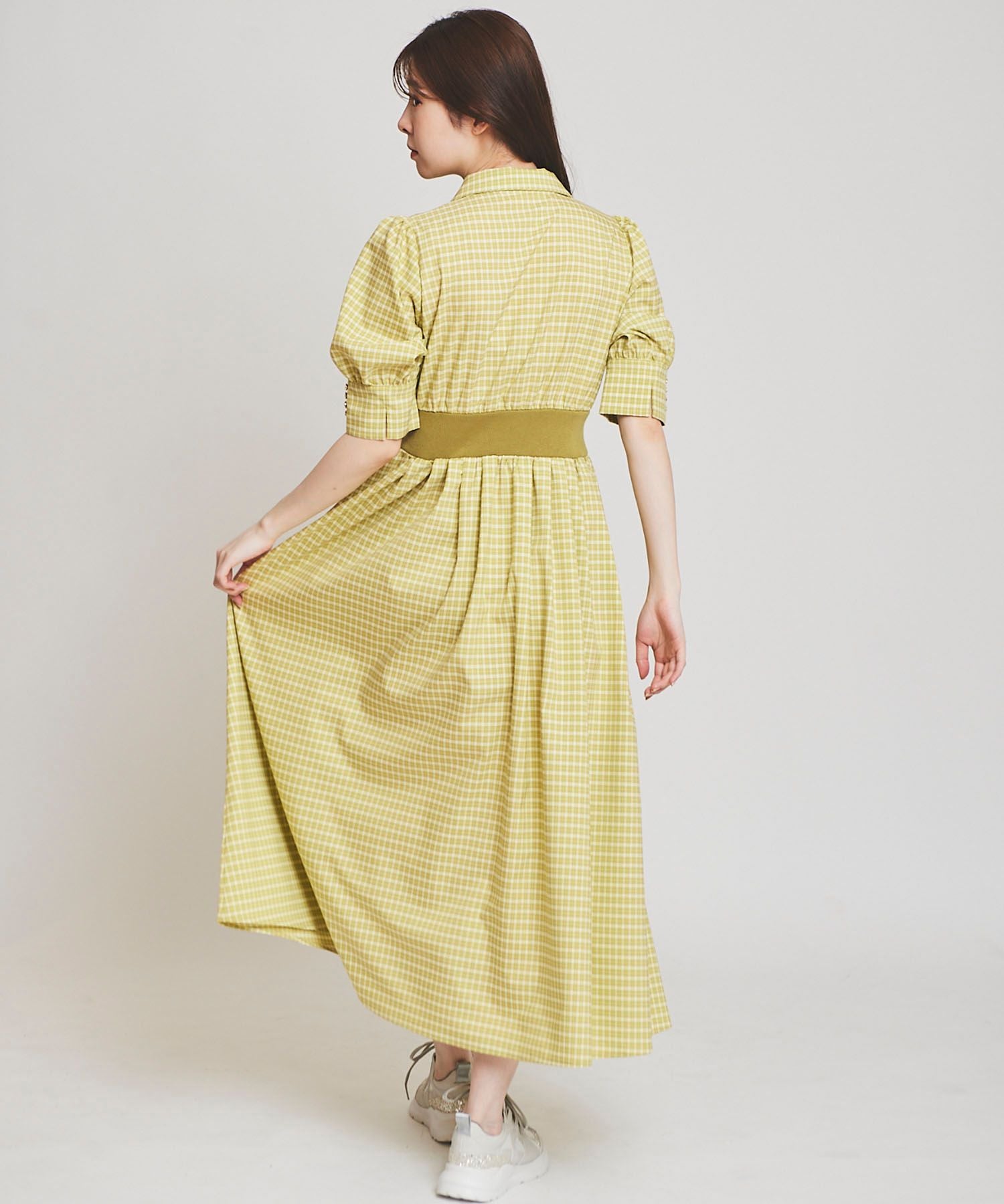 トランテアン ソン ドゥ モード 31 Sons de mode ウエストリブシャツワンピース