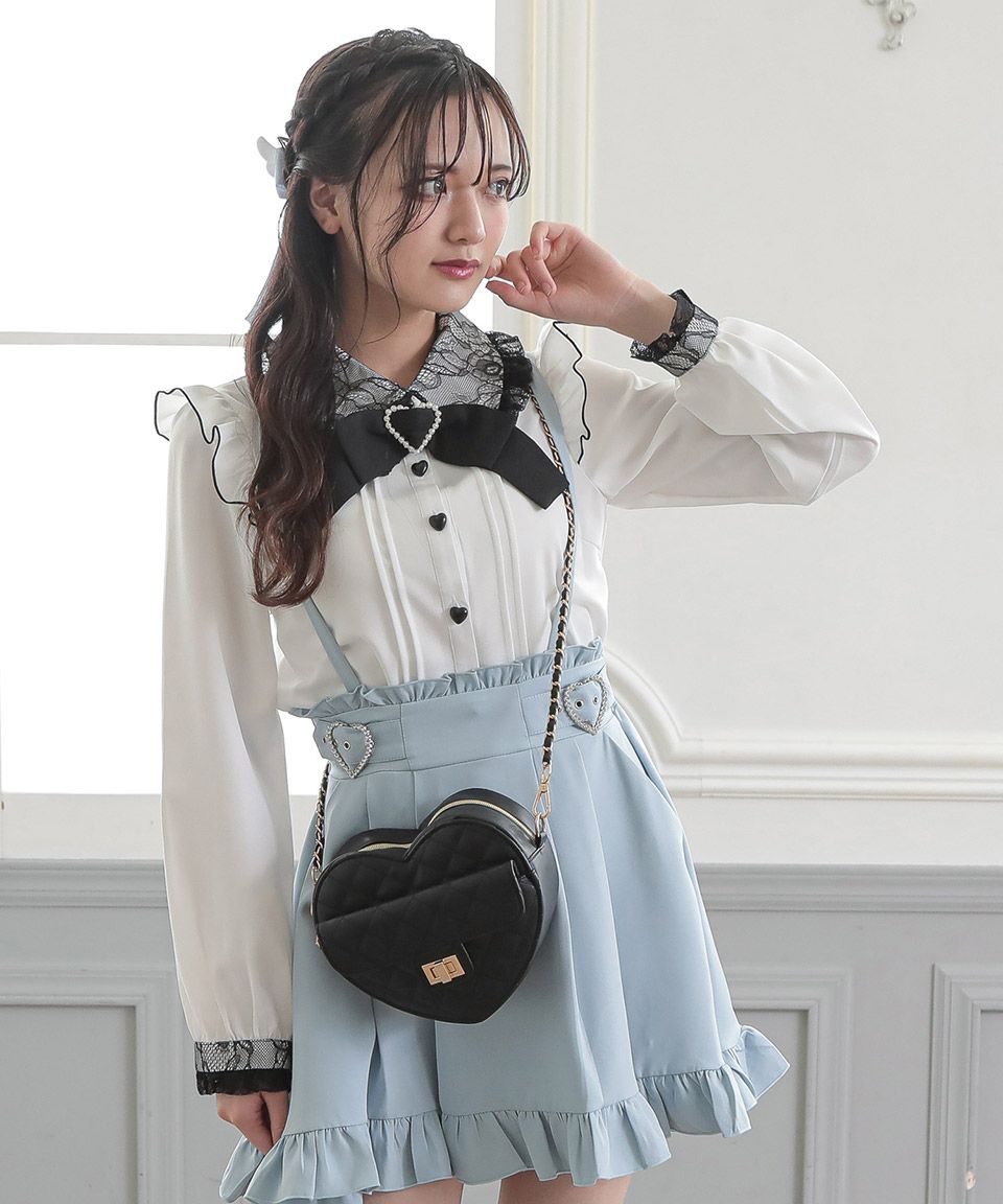 アルトローズ ALTROSE キルティング キルト ショルダーバッグ ハート ラブ