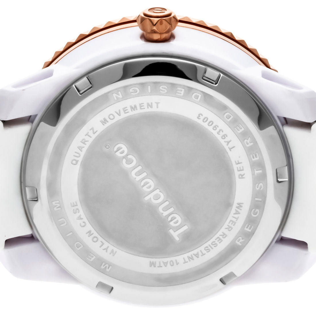テンデンス TENDENCE ガリバーミディアム ユニセックス 時計 TY939003 クォーツ ホワイト シリコン (ホワイト) ホワイト
