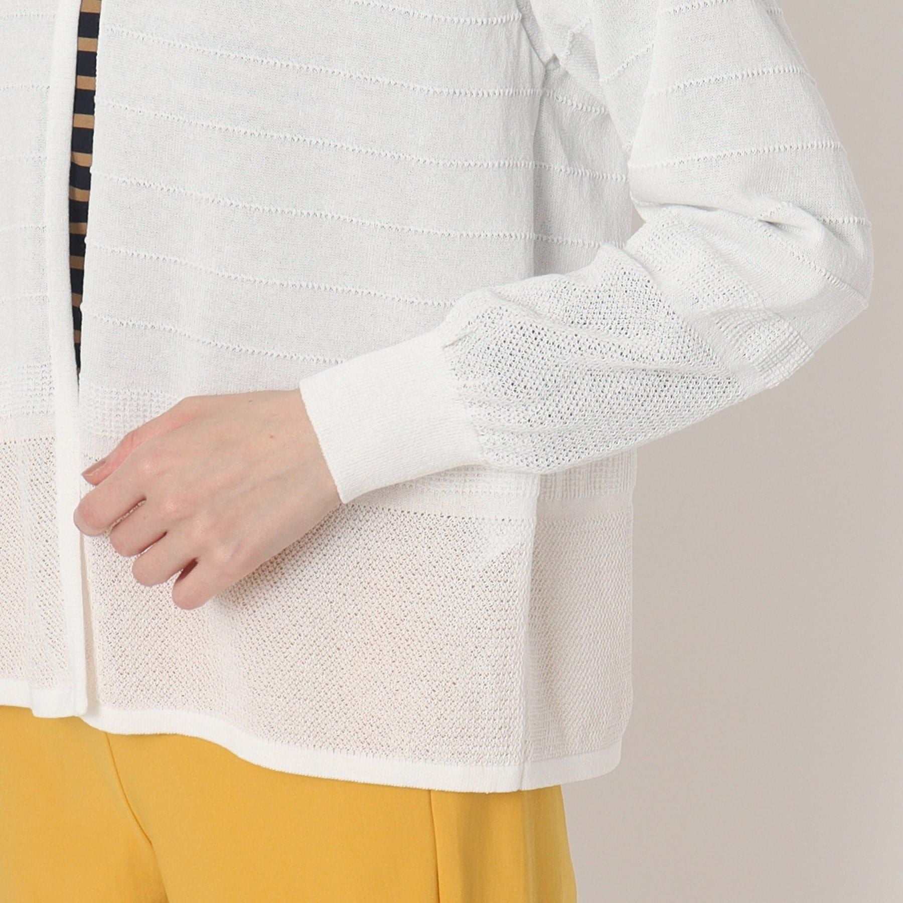 コルディア CORDIER ブルーム フーディカーディガン