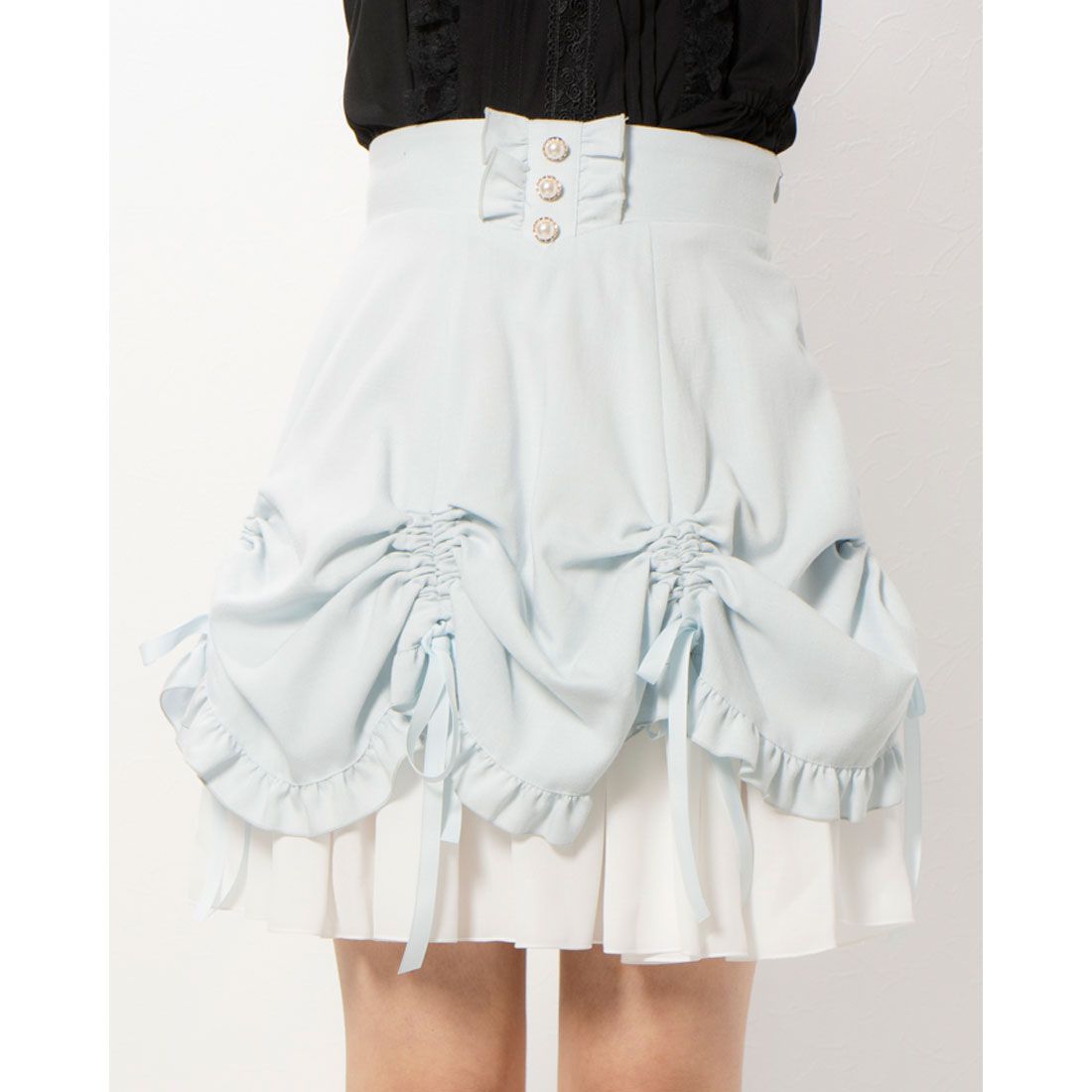 シークレットハニー Secret Honey シャーリングリボンスカート