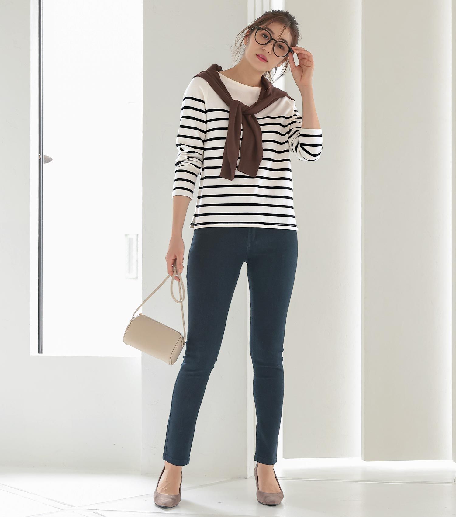 コウベレタス KOBE LETTUCE 【コットン100%】ボーダーカットソー【パネル】