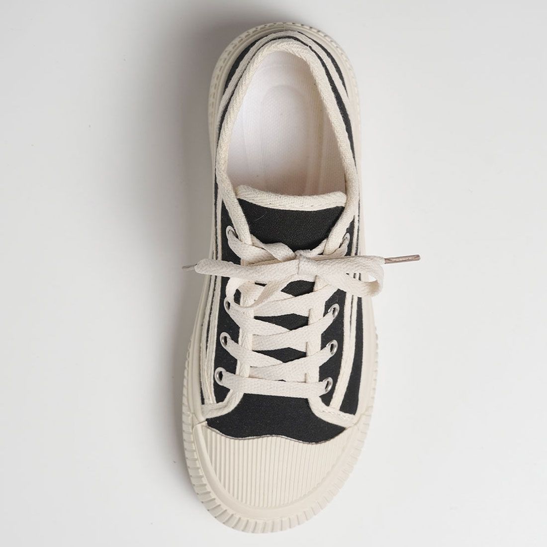 ユメテンボウ 夢展望 厚底キャンバススニーカー