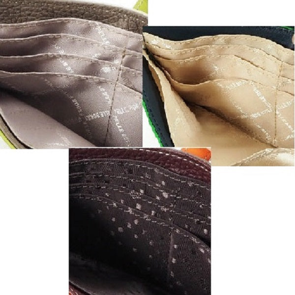 ペレボルサ PELLE BORSA 3つ折財布 (ホワイト) ホワイト