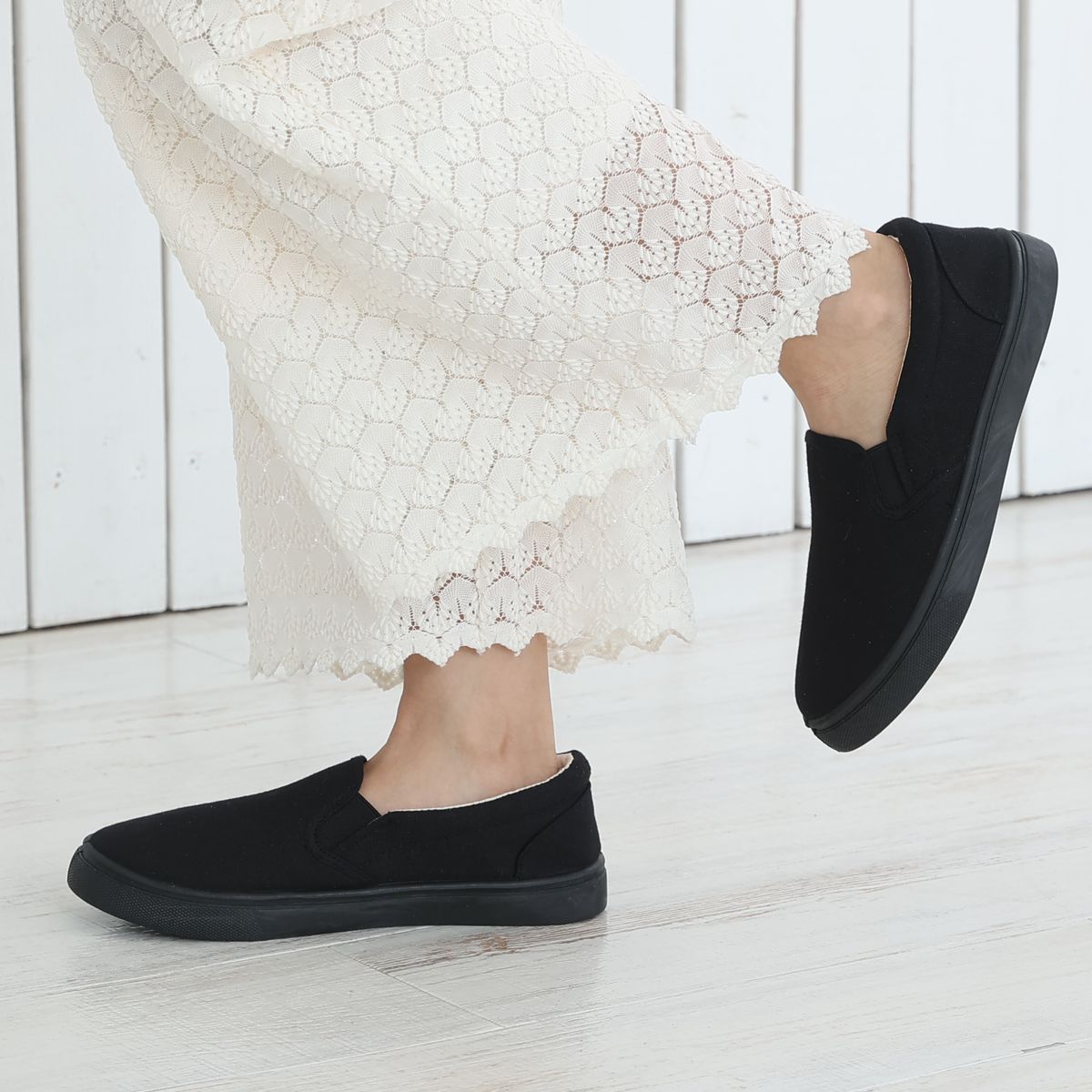 デメテル DEMETER シンプルローカットスリッポン