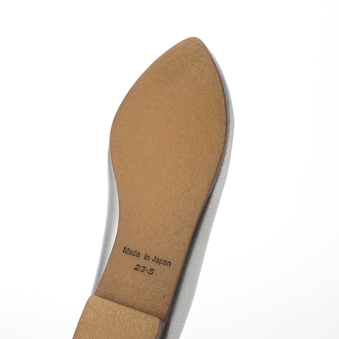 アイケープラス IKplus 【日本製】【レインパンプス】【ネット限定】センターシームフラットシューズ 4625 ■シルバースムース■ シルバー