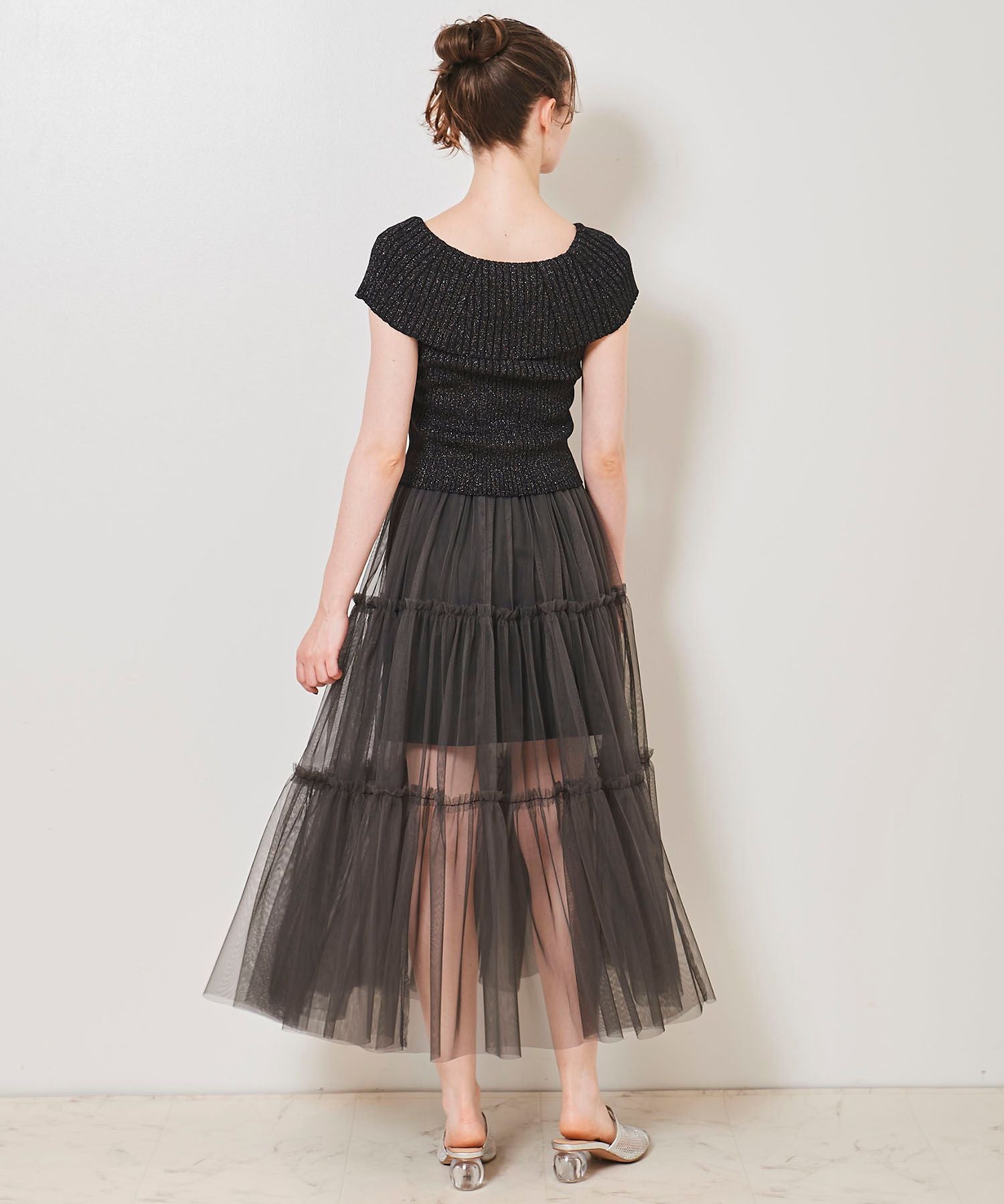 トランテアン ソン ドゥ モード 31 Sons de mode チュール×ミニスカート