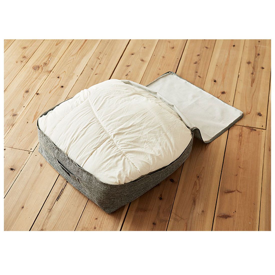 バックヤードファミリー BACKYARD FAMILY repos calme ルポカルム クッションになる掛ふとん収納ケース