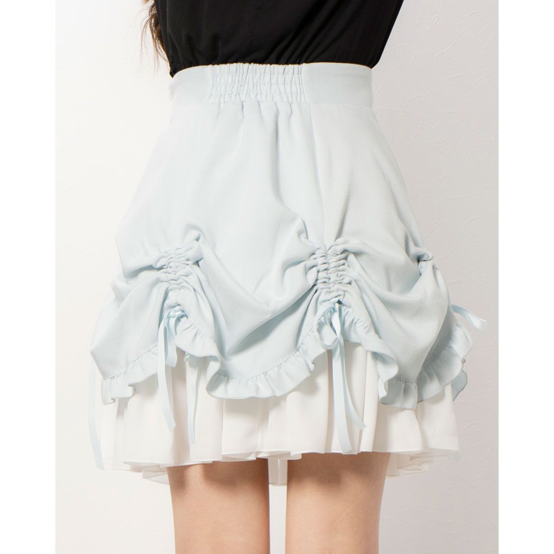 シークレットハニー Secret Honey シャーリングリボンスカート