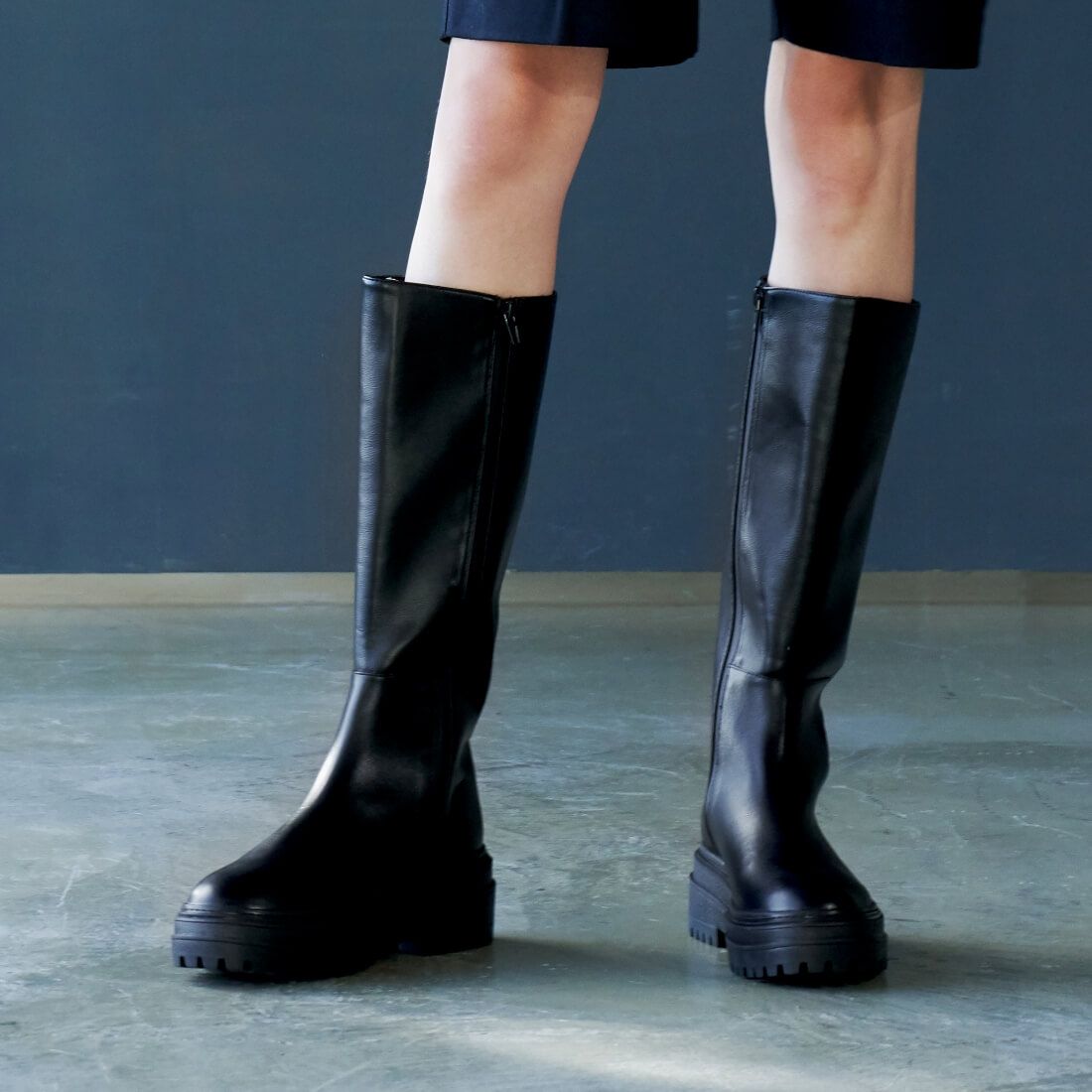 【レイン対応】Lupus /ルプス トラックソールロングブーツ