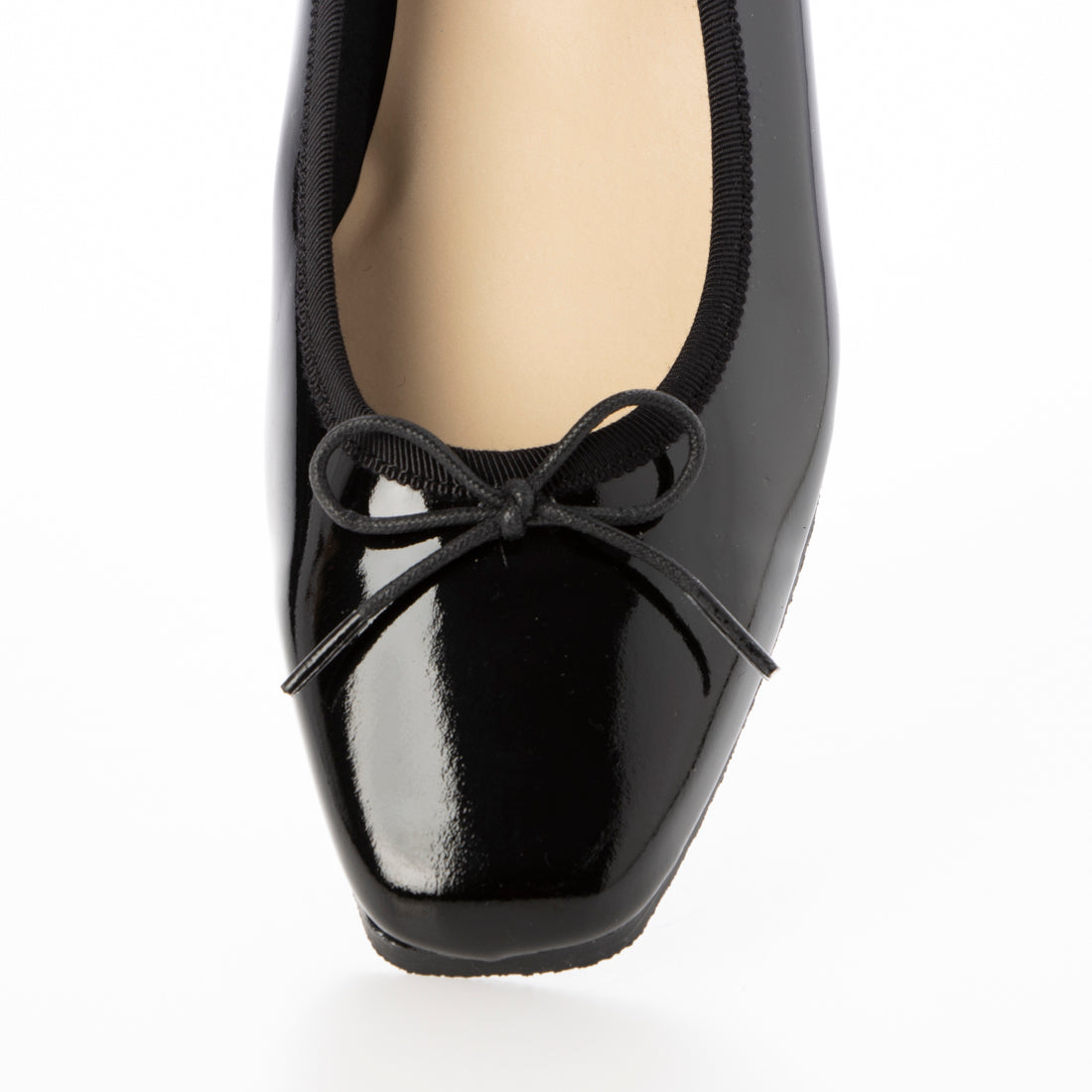 アイケープラス IKplus B【日本製】【ネット限定】フラットシューズ (天然皮革ブラック エナメル) (天然皮革ブラック エナメル) 天然皮革ブラック エナメル