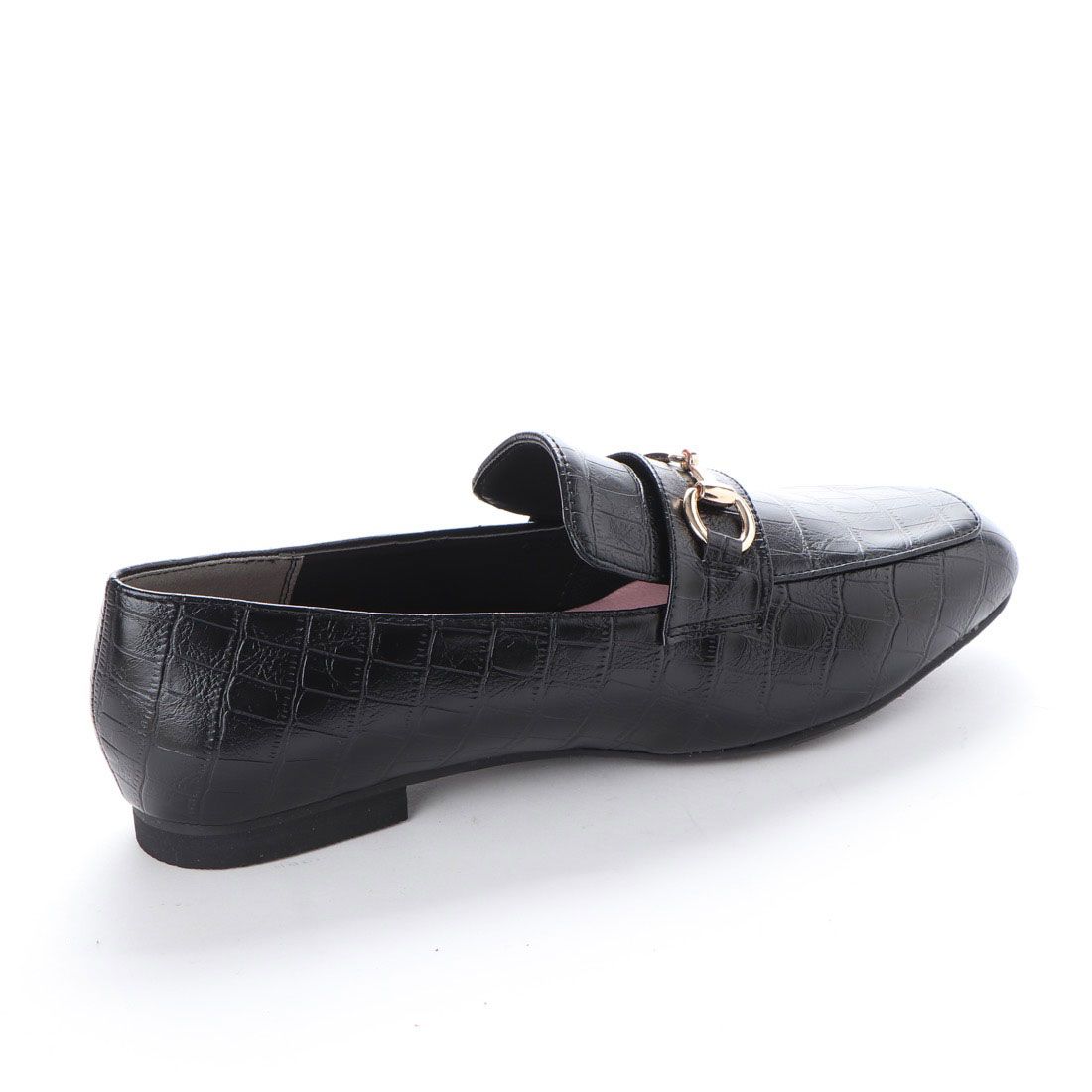 マシュガール masyugirl 【4E幅広・大きいサイズ】スクエアトゥビット付きローファー SOROTTO