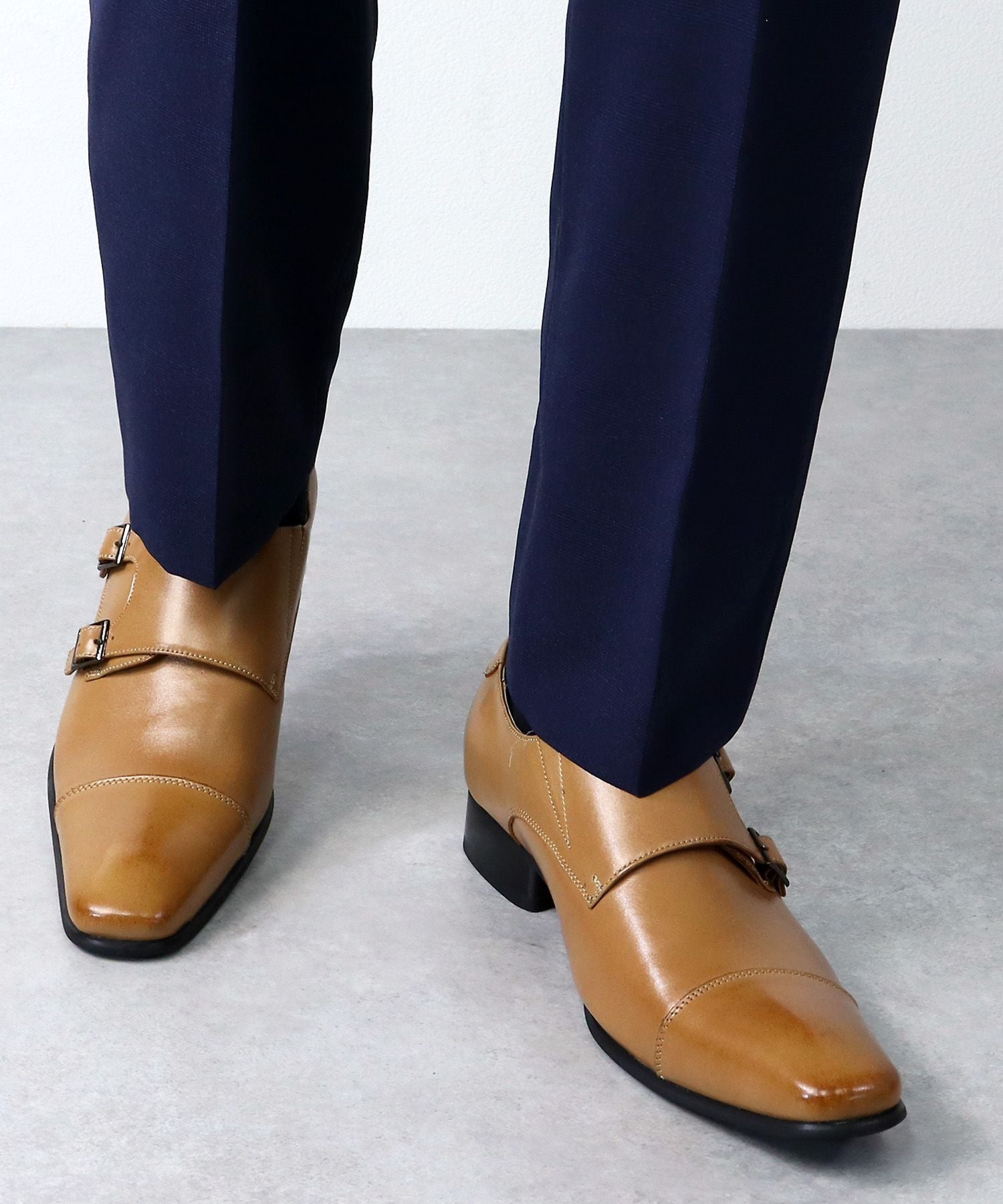 SFW サラバンド SARABANDE ダブルモンクビジネスシューズ/7773