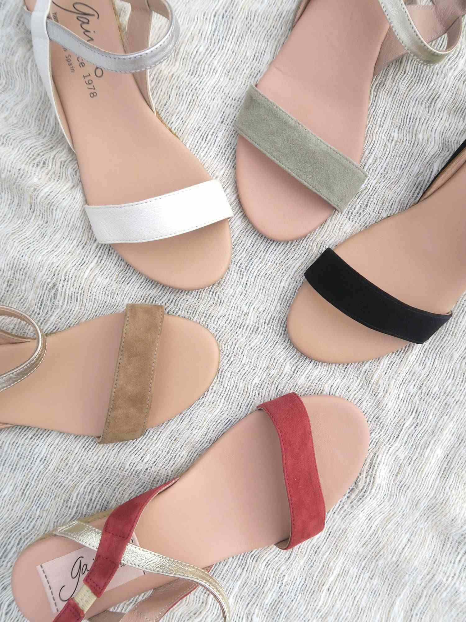 Gaimo Bicolor Strap Sandals