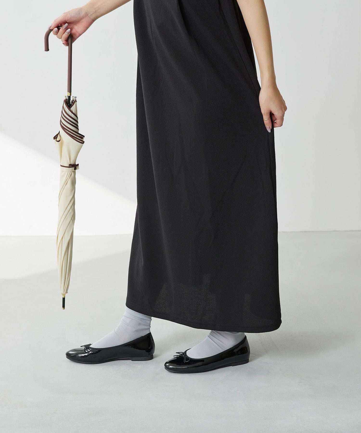 メヌエ Menue レイン バレエシューズ