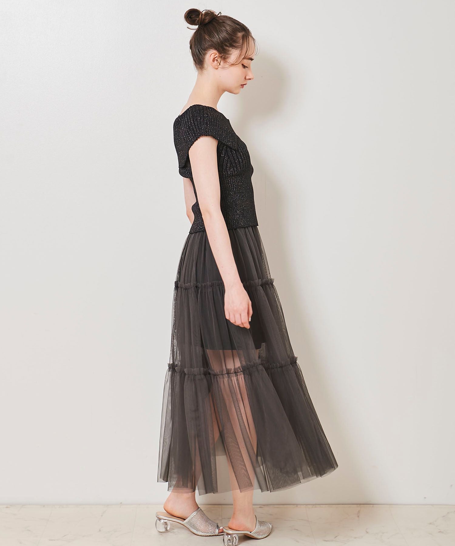 トランテアン ソン ドゥ モード 31 Sons de mode チュール×ミニスカート