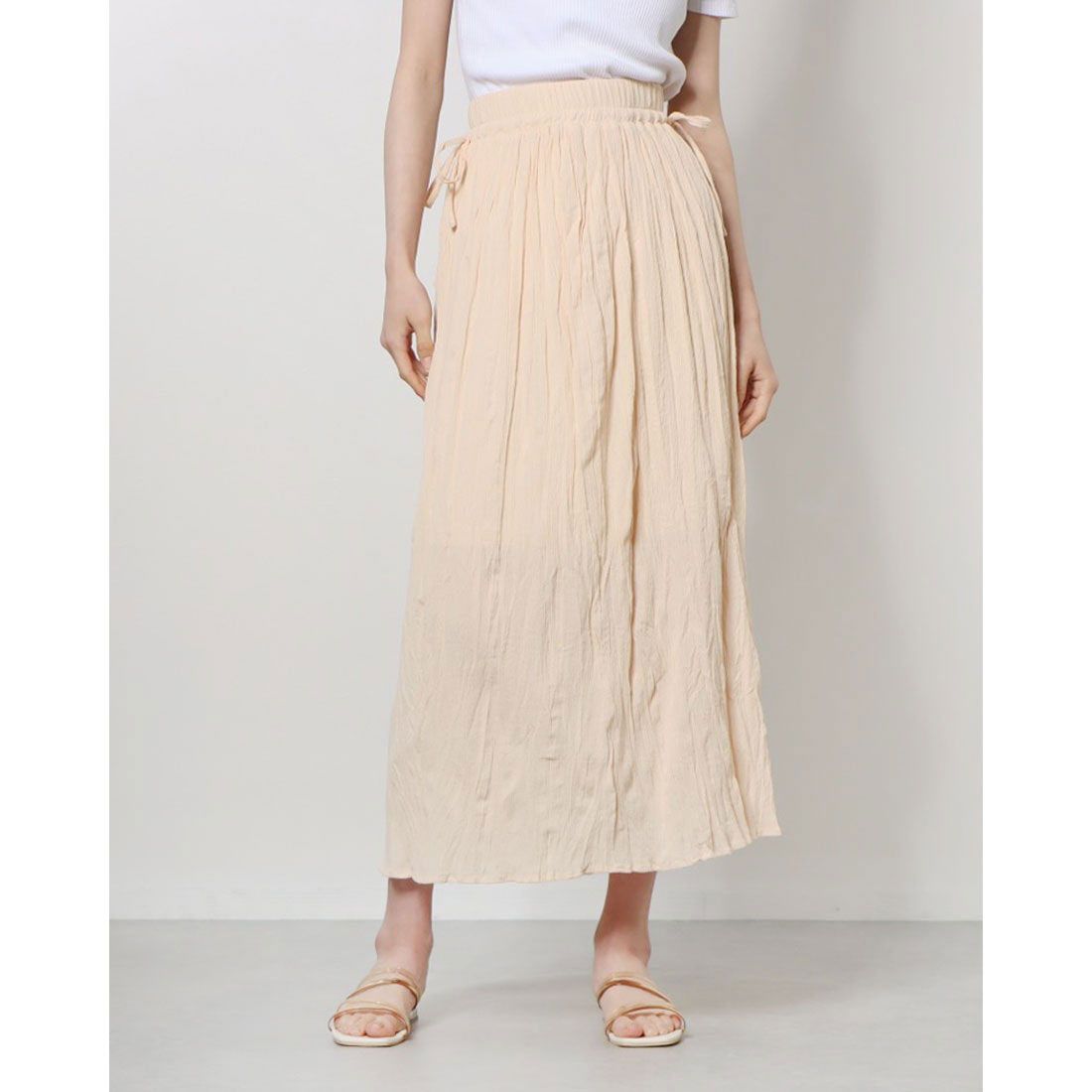 アルシーヴアウトレット archives コットンクリンクルスカート