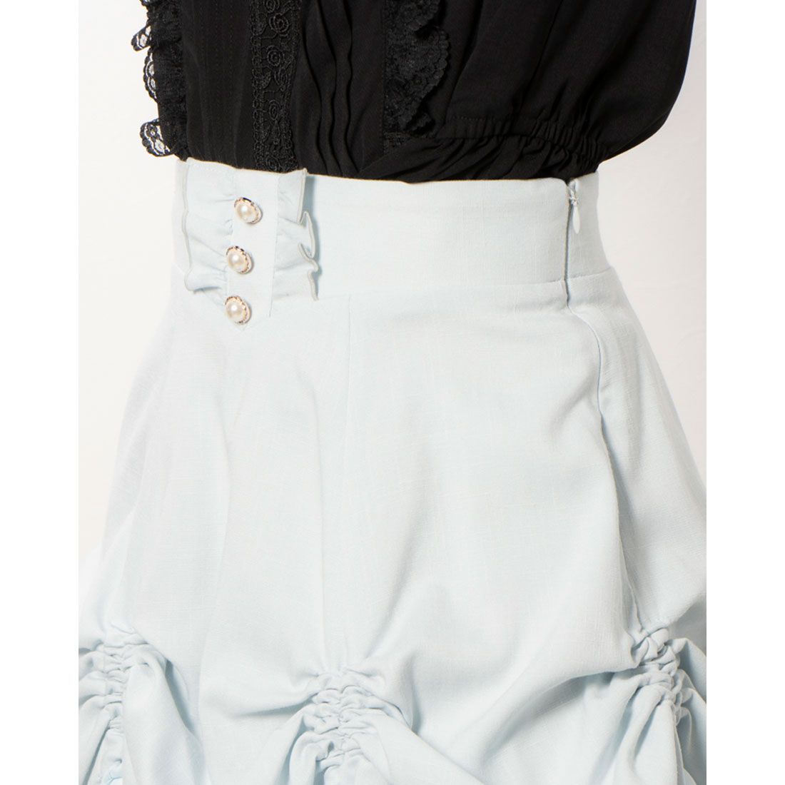 シークレットハニー Secret Honey シャーリングリボンスカート