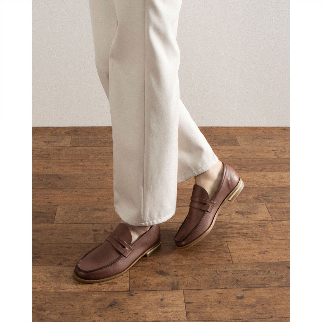 グローバルクラブ GLOBAL CLUB レディース 本革 ローファー カジュアル ビジネスシューズ 日本製 GK046