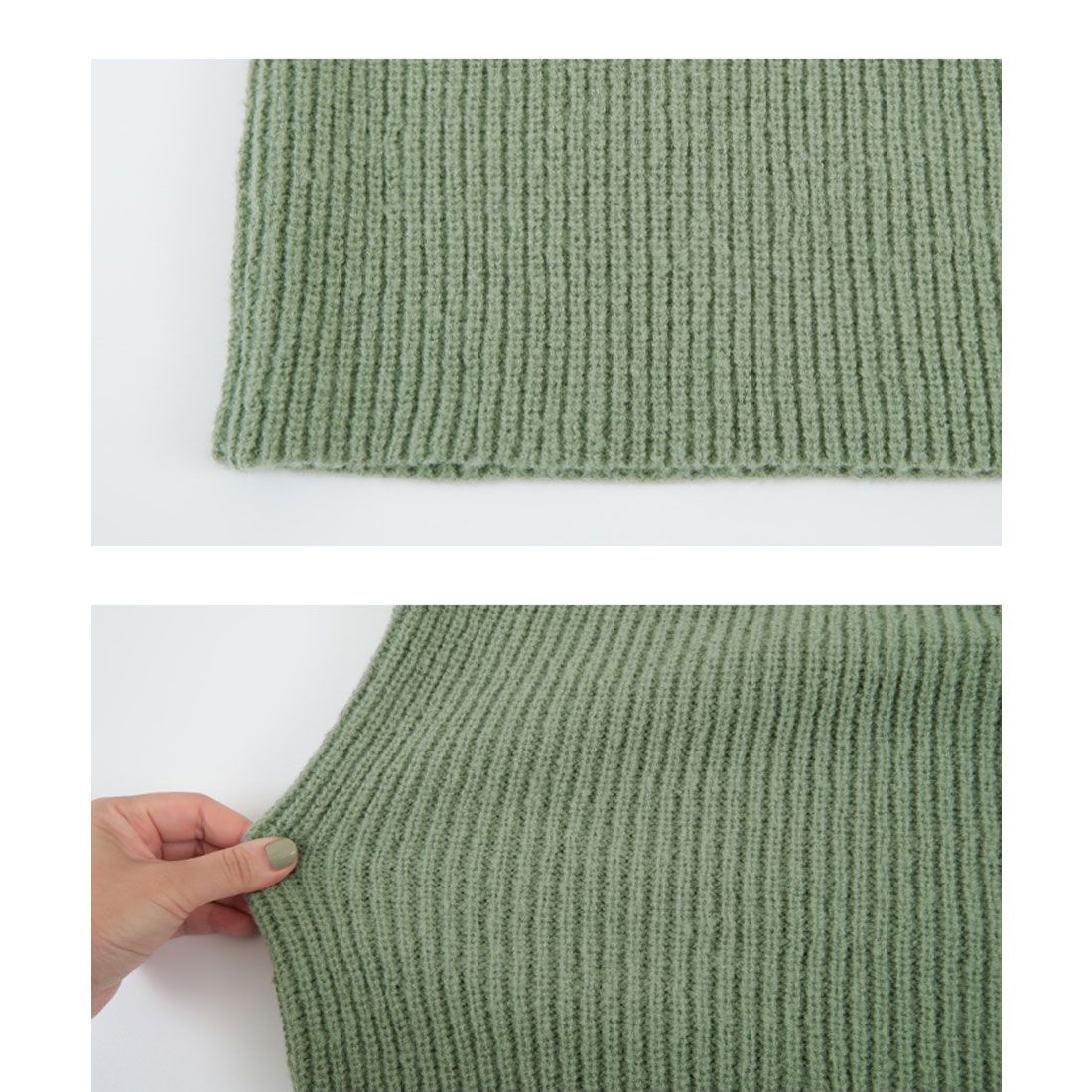 ユアーズ ur's ふんわりタッチオーバーサイズニット