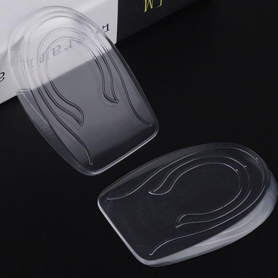 ショッピングゴー shoppinggo シークレットインソール 中敷き かかと用 こっそり身長アップ 衝撃吸収 男女兼用 シリコン 中敷き かかとカバー【返品不可商品】