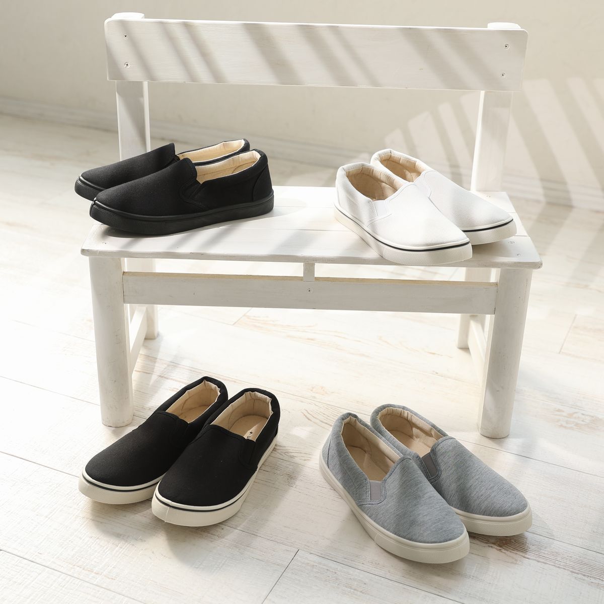 デメテル DEMETER シンプルローカットスリッポン