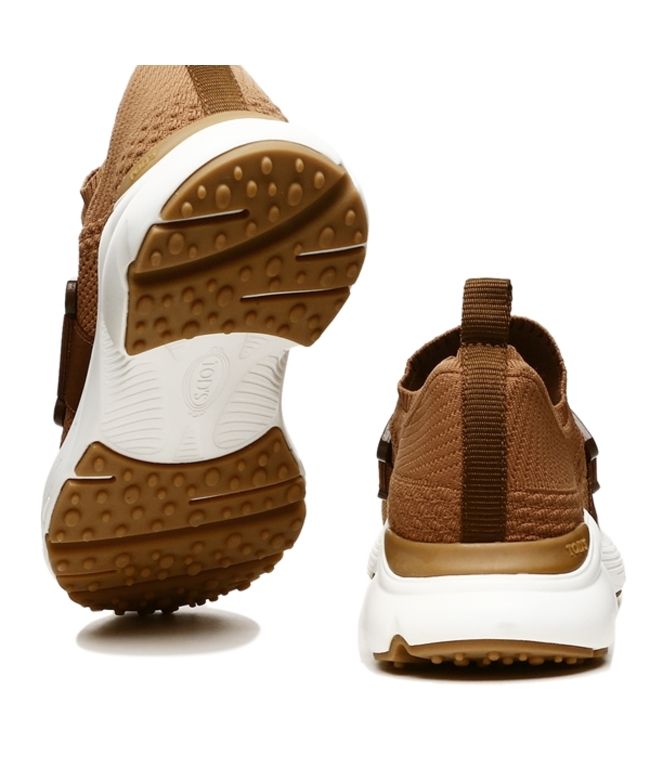 トッズ TOD'S スニーカー ケイト ニットスニーカー ブラウン レディース TOD'S 3XXW54C0EM60 Q6L S014