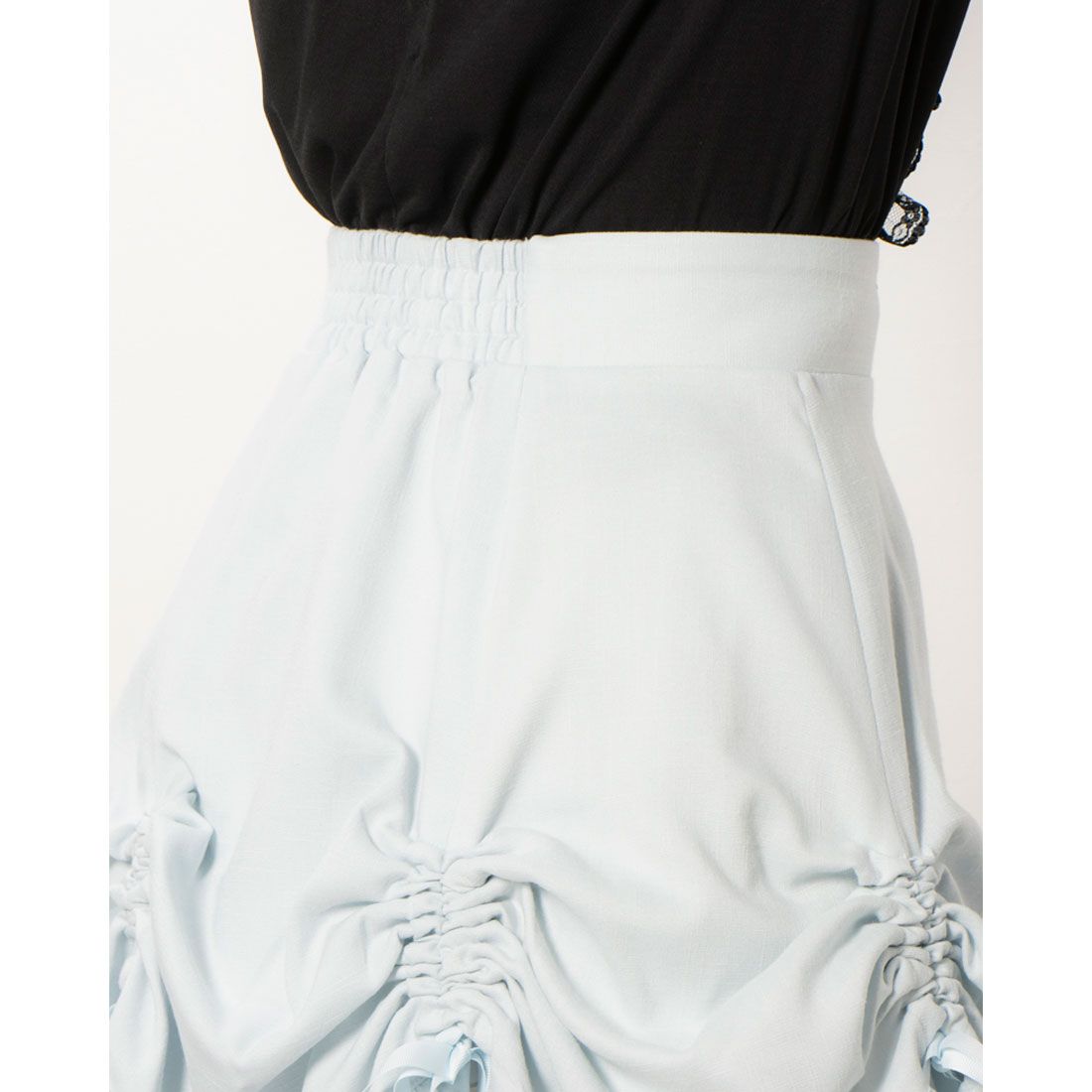 シークレットハニー Secret Honey シャーリングリボンスカート